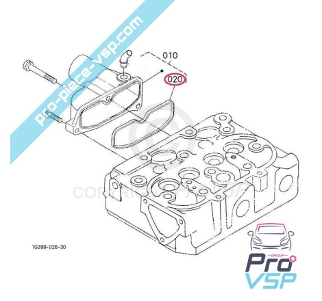 Admission collector gasket