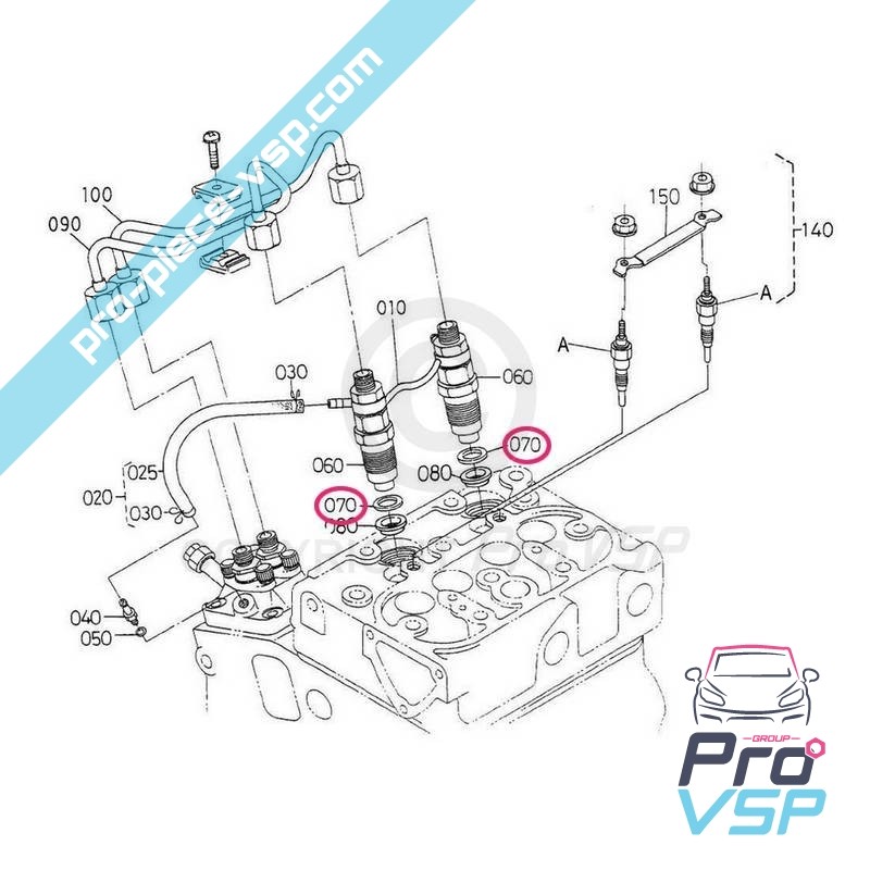 Injector gasket