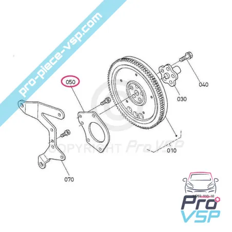 Supporto antipasto per Aixam (Nuovo modello)