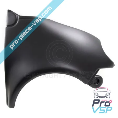 Right front wing adaptable in ABS for aixam 500.4 500.5