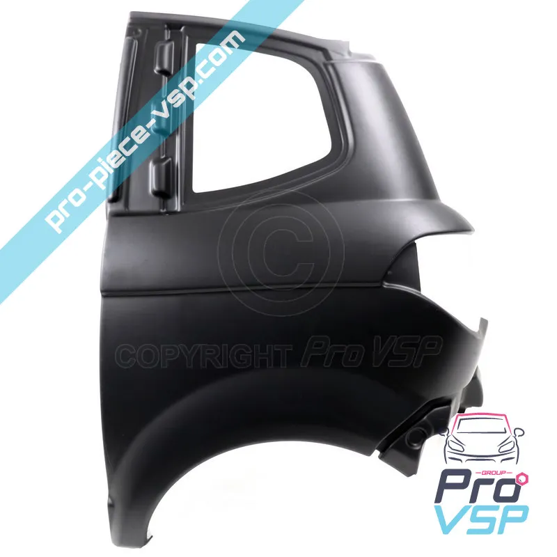 Left rear wing adaptable ABS plastic for Aixam City GTO (Auswahl Impulsion und Vision )