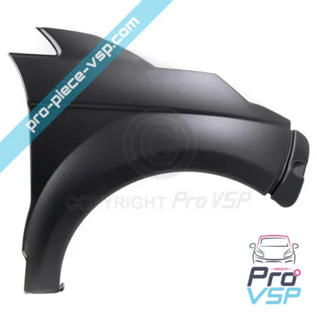 Right front wing adaptable in ABS for aixam city coupé crossover crossline gto (range vision )