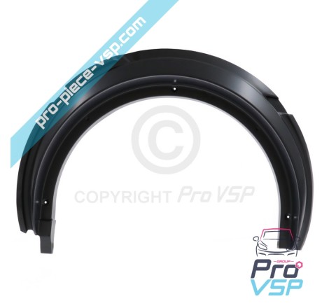 Front wheel flow right and rear left
