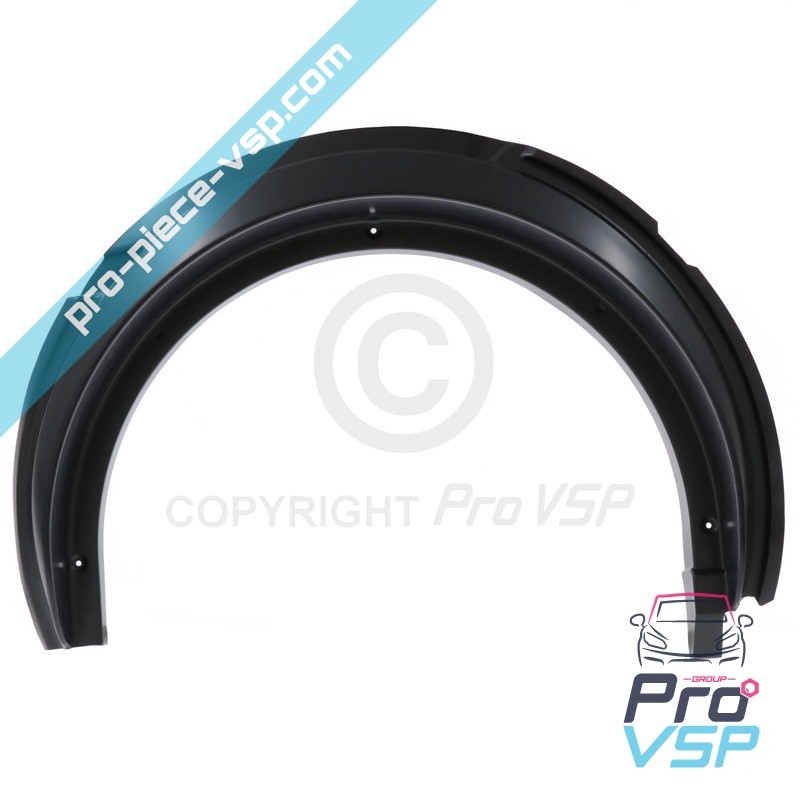 Front wheel passage left...