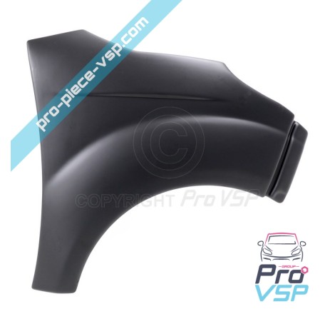 Abs plástico adaptável da asa dianteira direita para Ligier JS50 e JS50L (Fase 1)