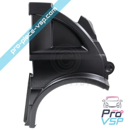 Right front wing adaptable in ABS for aixam Mega Phase 2