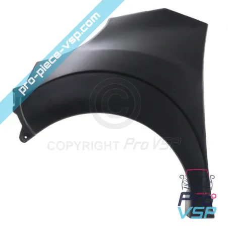 Aile avant gauche adaptable en ABS pour Microcar M8