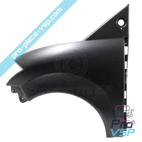 Front vänsterhandad vingeanpassbar ABS-plast för Microcar Mc1 Mc2