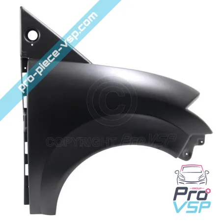 Abs plástico adaptável da asa dianteira direita para Microcar Mc1 Mc2
