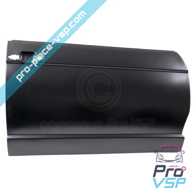 Adaptable right door door panel ABS plastic for Aixam Impulsion Vision