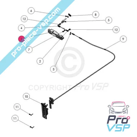 Heckklappensperre xtoo 1 2 MAX R S RS-Mikrocar m8