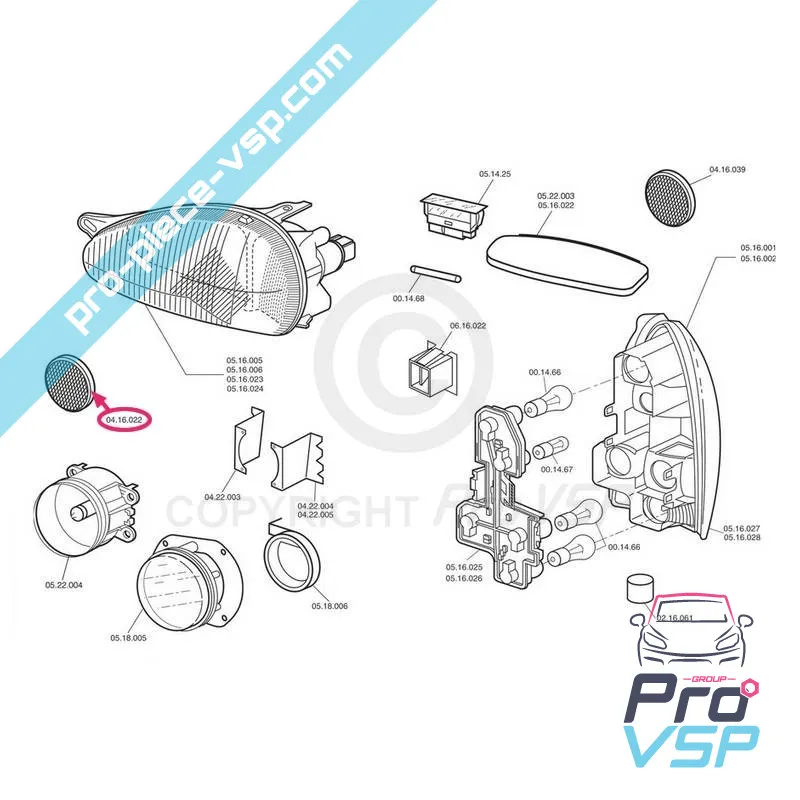Leerer Frontkadadier für chatenet media und barooder