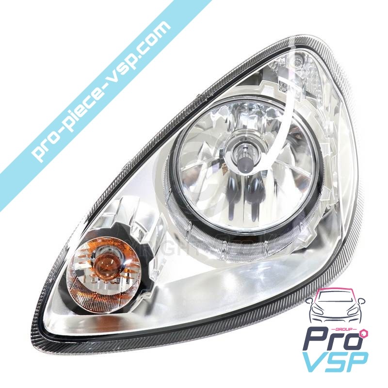 Farol esquerdo para microcar mgo f8c Jsrc ligier flex