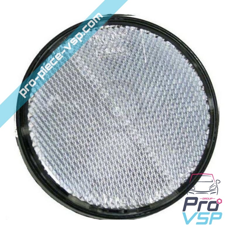 White front reflector