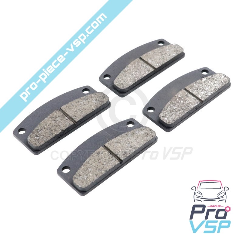 Rear brake pads