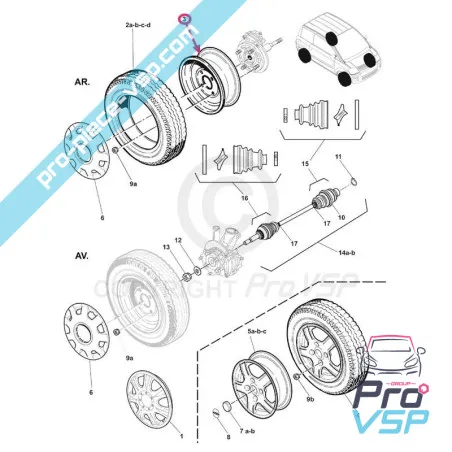 Cerchio in fogli da 13 pollici