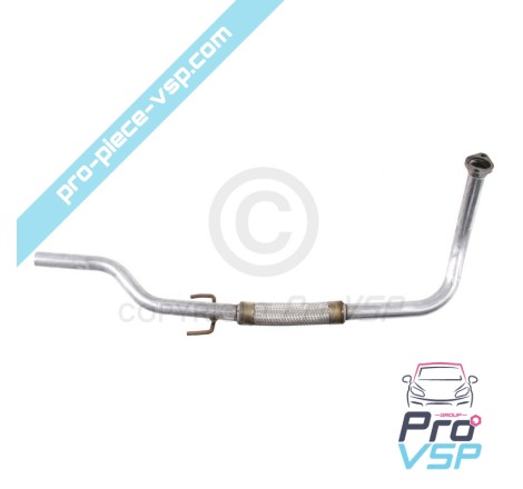 Exhaust manifold with flexible