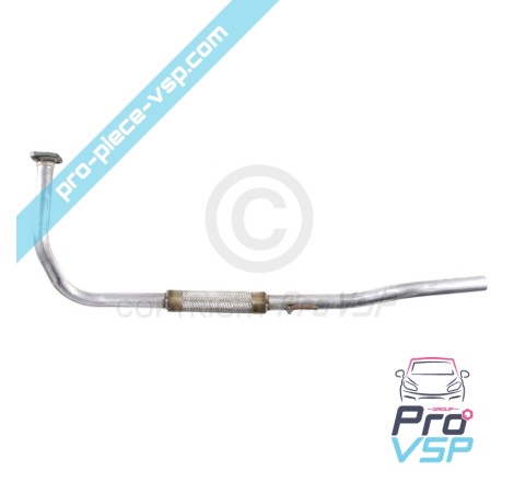 Exhaust manifold with flexible