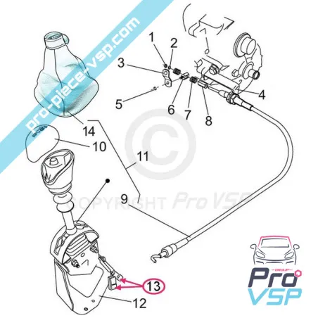 Contator de comutação reversa e neutra para casalini