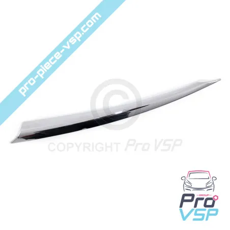 Chrome left band for aixam city roadline crossline y scouty