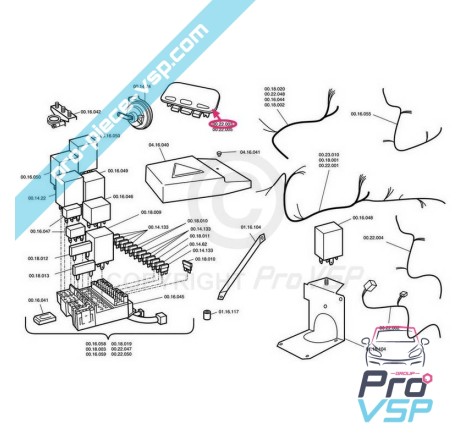 Deckenleuchte für chatenet barooder ch26 , ch28 , ch30 , ch32 , pick-up , sporteevo und italcar