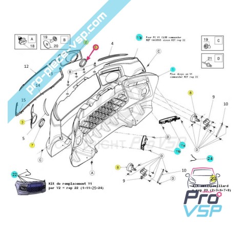 Moldura anti-bubble reta folheada a cromo para Ligier
