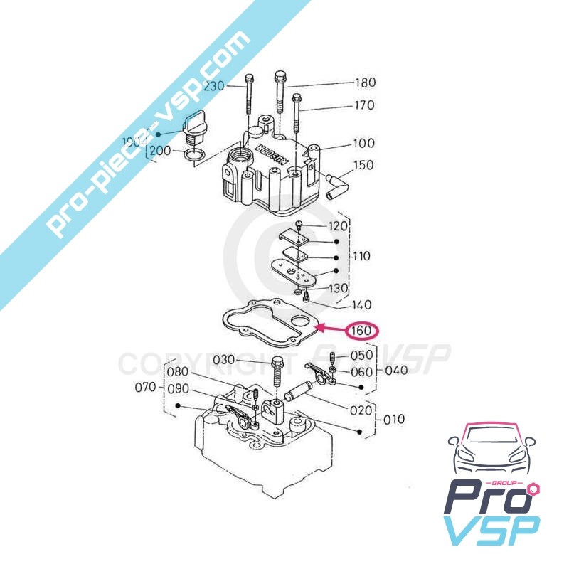 Rocker cover gasket