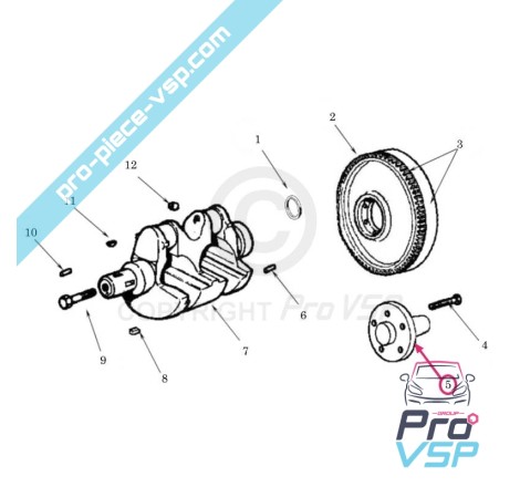 Motor variator cone