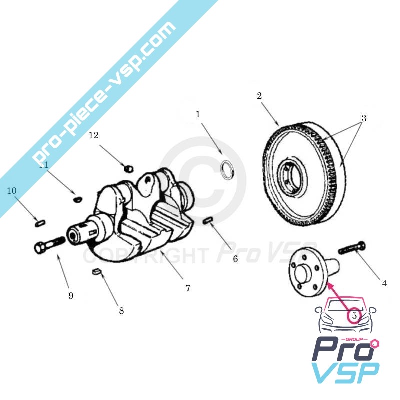 Motor variator cone