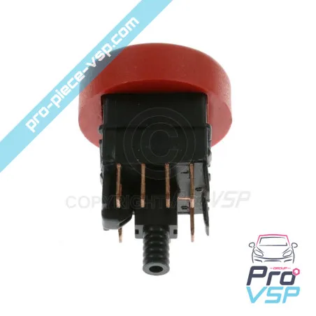 Warning switch for Aixam