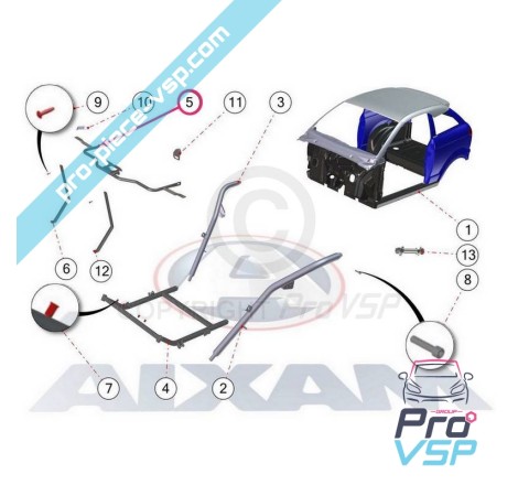 Front bumper holder