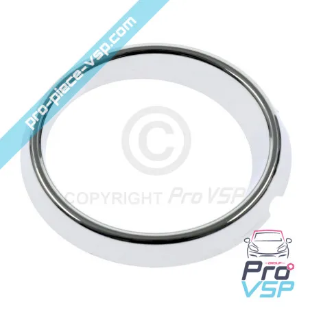 Chromium-plated recta marco anti-bubble para Ligier