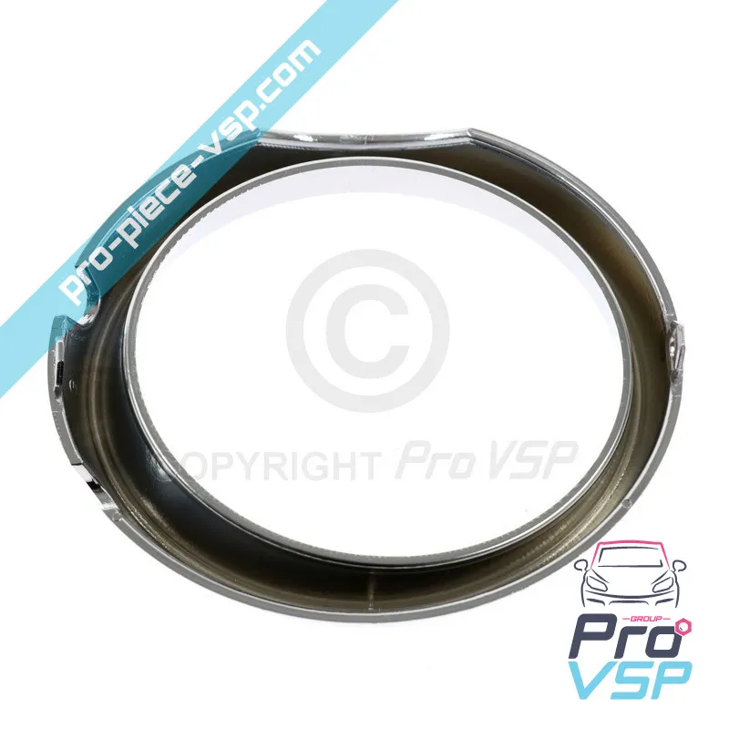 Chromium-plated recta marco anti-bubble para Ligier