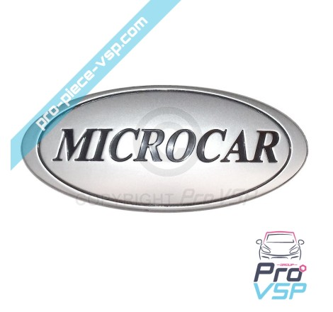 Huva och baklucka logo för mikrokar mc1 och mc2