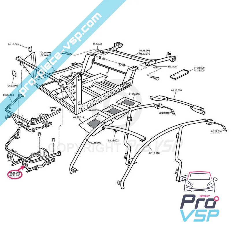 Motor cradle adaptable for Chatenet Barooder and Speedino