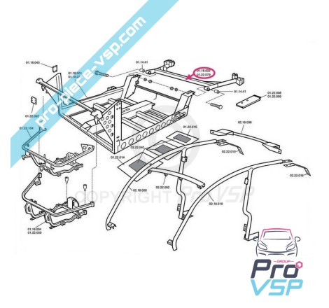 Rear axle