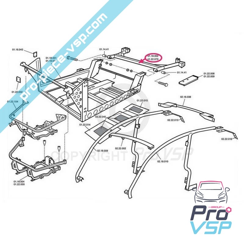 Rear axle