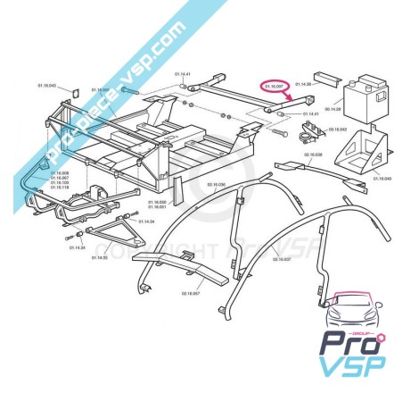 Rear axle