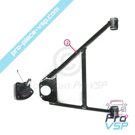 Triangle front left for casalini sulky m10