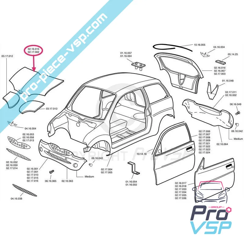 Coprire ABS plastico adattabile per Chatenet Media Barooder Speedino