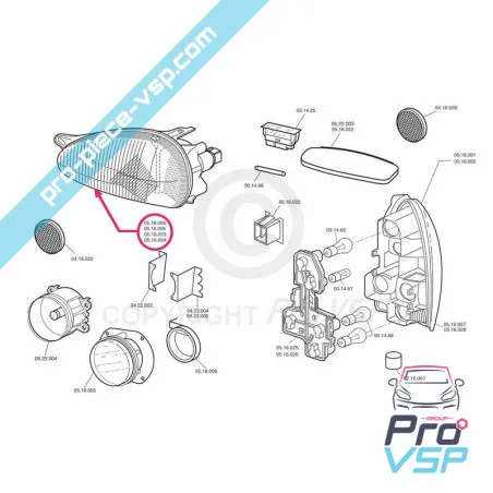 Linker Leuchtturm für chatenet barooder und speedino