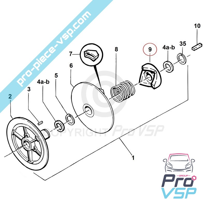 Box-Variator-Nockenwelle