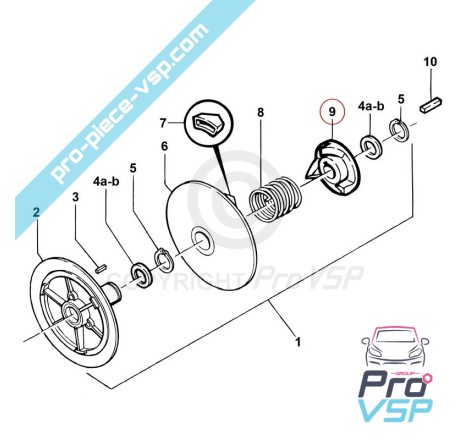 Box-Variator-Nockenwelle