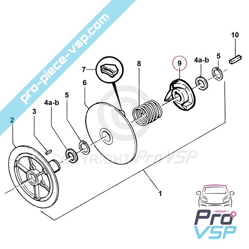 Box-Variator-Nockenwelle