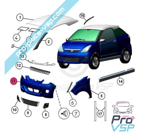 Front bumper