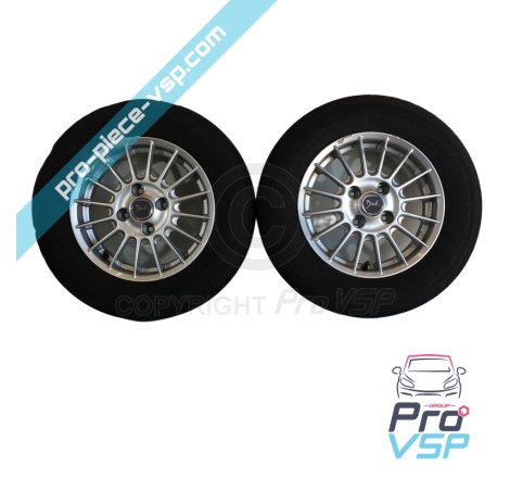 Pack rims + tires