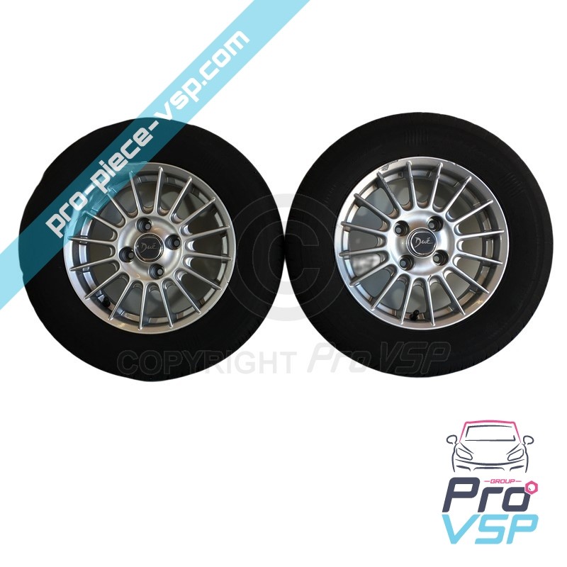 Pack rims + tires