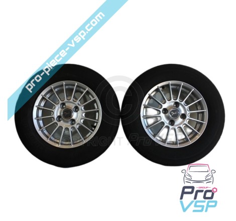 Pack rims + tires