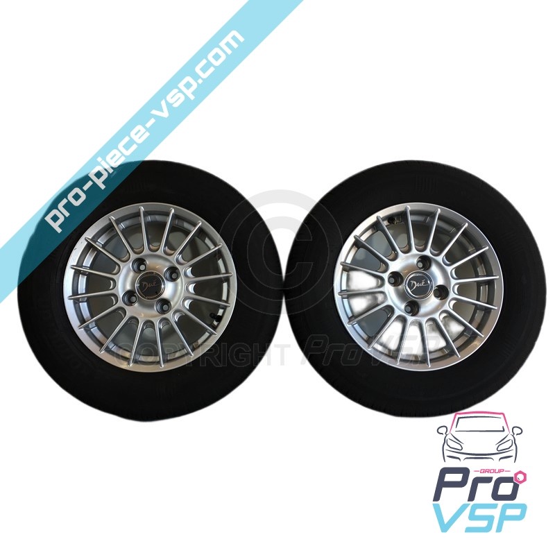Pack rims + tires