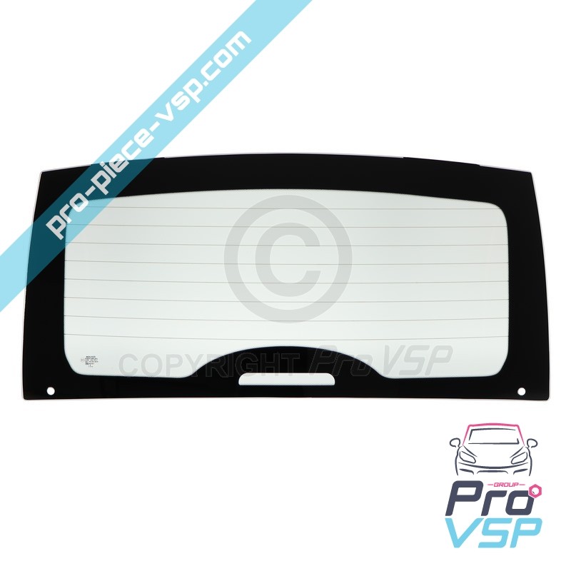 Defrosting rear bezel